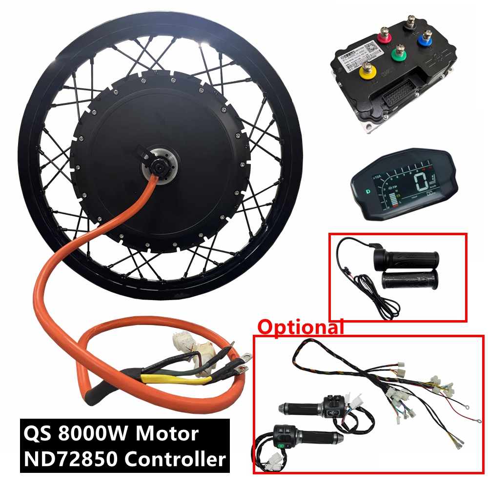 Qs273 Hub Motor 8000W 72V - NBpower/QS273 V3 72 В 8000 Вт