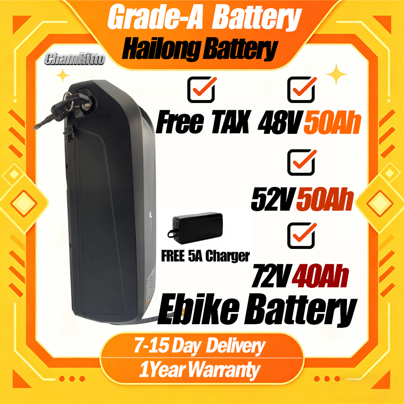 60V 30Ah Electric Scooter Battery - Аккумулятор для электровелосипеда 48В 50Ач 52В