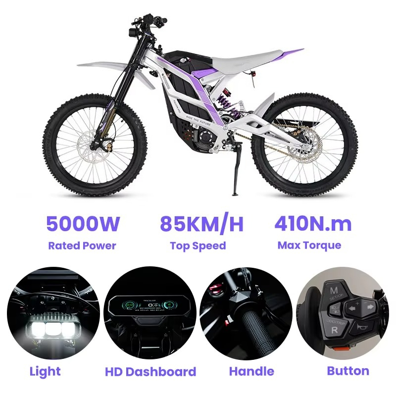 Электромотоцикл SXLL 79, 72В 3 – обзор и цена 72V 12000W Electric Dirt Bike