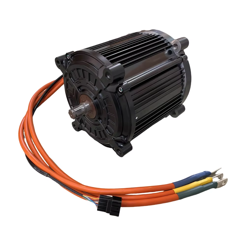 Двигатель QS Motor QS180 8000W – обзор и цена Electric Motorcycle Conversion Kit 72V
