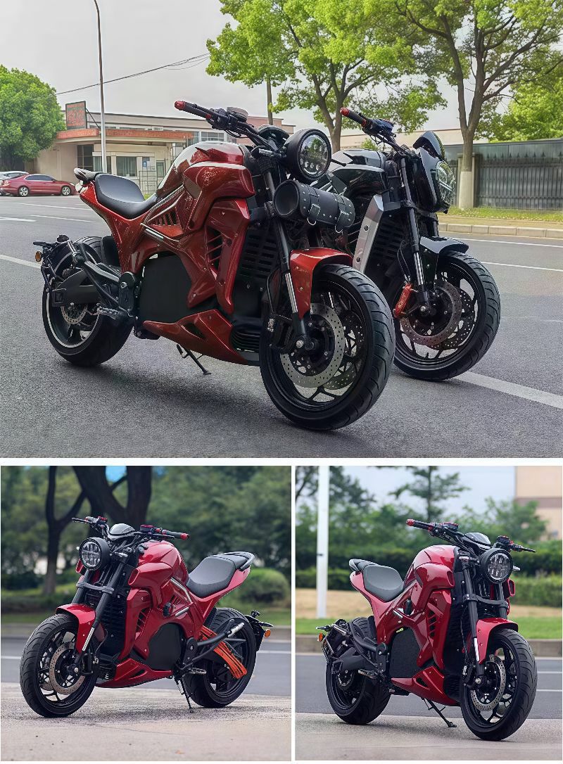 Электрический мотоцикл ZUIMI 3 – обзор и цена 72V 5000W Electric Motorcycle
