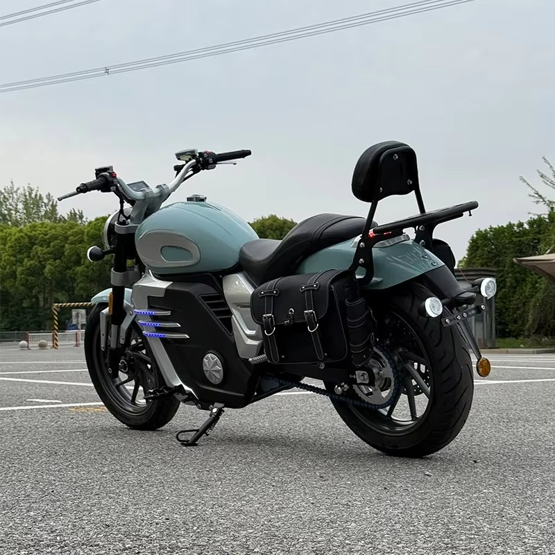 Электрический мотоцикл Retro P – обзор и цена 72V 5000W Electric Motorcycle