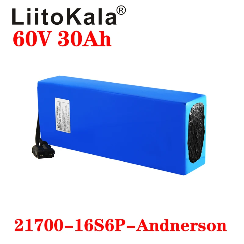 Аккумулятор для электрического – обзор и цена 60V 30Ah Electric Scooter Battery