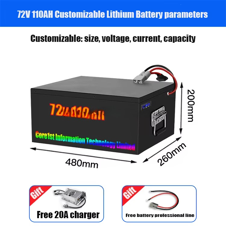 Аккумуляторная батарея LiFePO4 – обзор и цена 72V 60Ah Lifepo4 Battery Pack