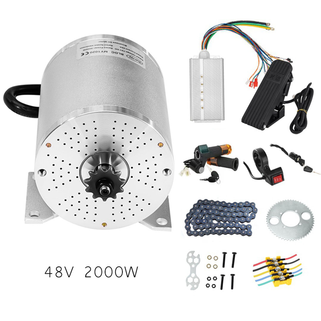 Комплект электродвигателя для  – обзор и цена Electric Motorcycle Conversion Kit 72V